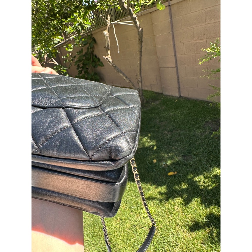 Chanel Trendy small size black with gold hardware series 27 - Picture 14 of 16